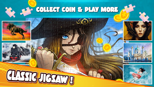 Puzzle Games: Cool Jigsaw