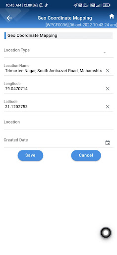 GO GAS APP Screen 2