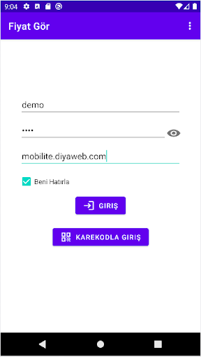 Android application Logo Fiyat Gör screenshort