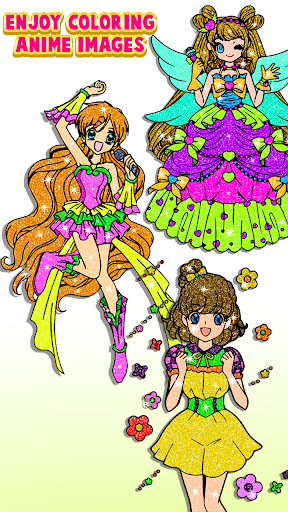Kawaii Anime & Manga Color By Number Anime Paint  screenshots 14
