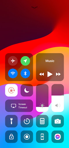 Android application Control Panel Simple Phone 16 screenshort
