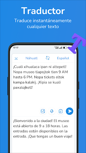 Vista previa de la aplicación