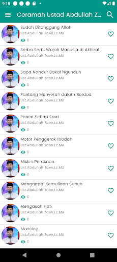 Ceramah Ustad Abdullah Zaen Screen 2