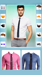 Men Formal Shirt Photo Editor Screenshot