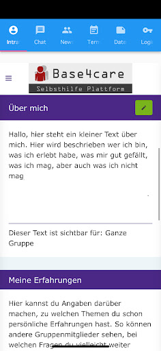 Base4care Screen 2