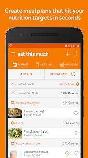 Eat This Much - Meal Planner 2.0.4 APK + Mod (Unlimited money) untuk android