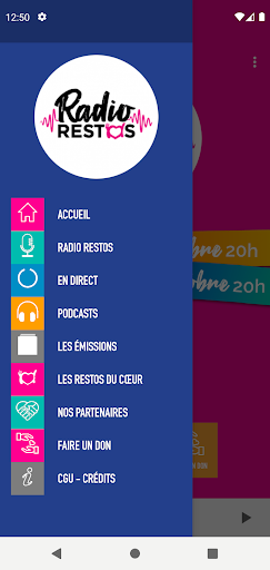 Radio Restos Screen 2