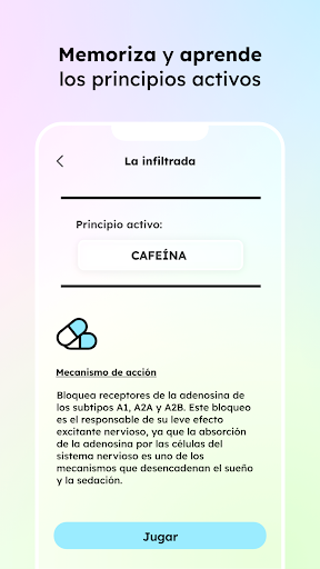 Android application La infiltrada screenshort