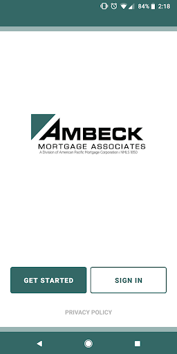 Screenshot of Ambeck Mortgage Associates