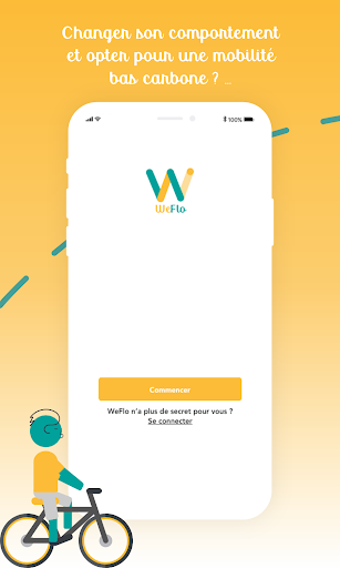 Android application WeFlo : Gagnez en bougeant ! screenshort