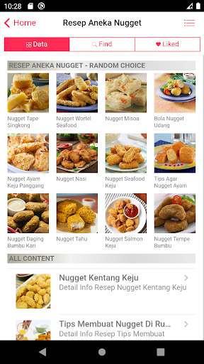 Resep Aneka Nugget Screen 2