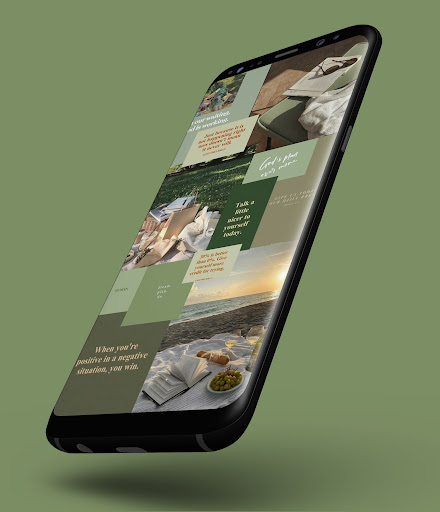 Android application Sage Green Wallpapers screenshort
