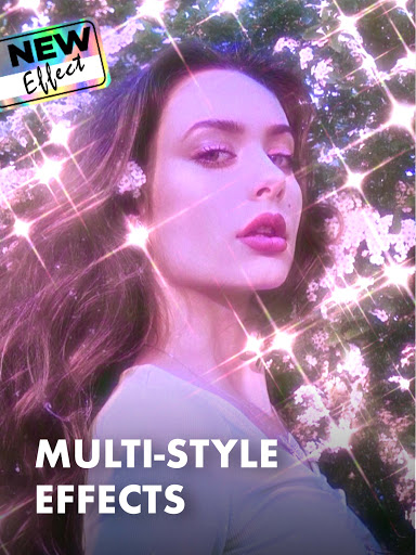 Filto: Videofilters，Foto-editor，Sparkle-effect