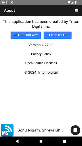 Android application MeraSangeet screenshort