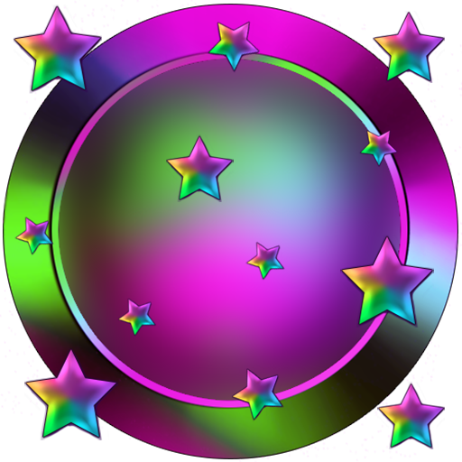 Neon Rainbow theme logo