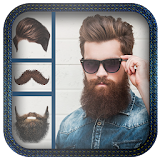 Men Hair beard Mustache Style icon