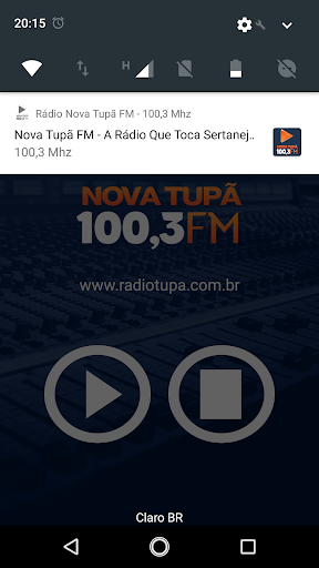 Rádio Nova Tupã FM - 100,3 Mhz Screen 3