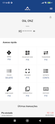 ZettaPay Screen 2
