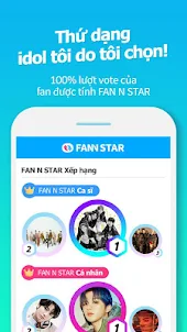 FAN N STAR ( bỏ phiếu xếp hạng