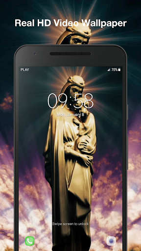 Virgin Mary Live Wallpaper Screen 3