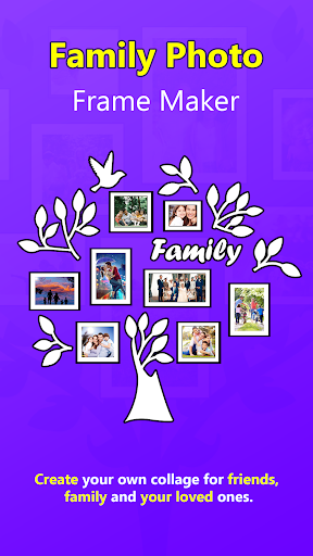 Android application Family Photo Frame Maker screenshort