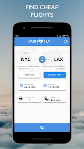 CoinFly - Buy Flight Tickets w 1.0.6 APK + Mod (Free purchase) for Android