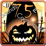 Halloween live wallpaper with countdown and sounds icon