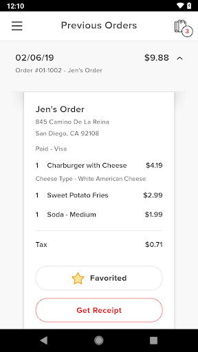 The Habit Burger Grill screenshot