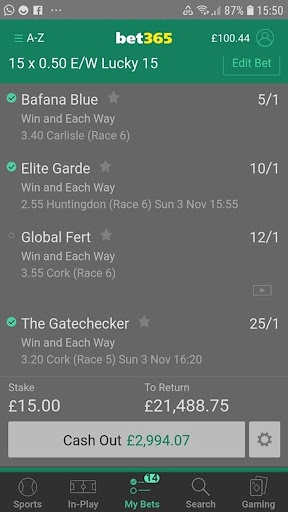 Double Chance- Betting Tips Screen 3