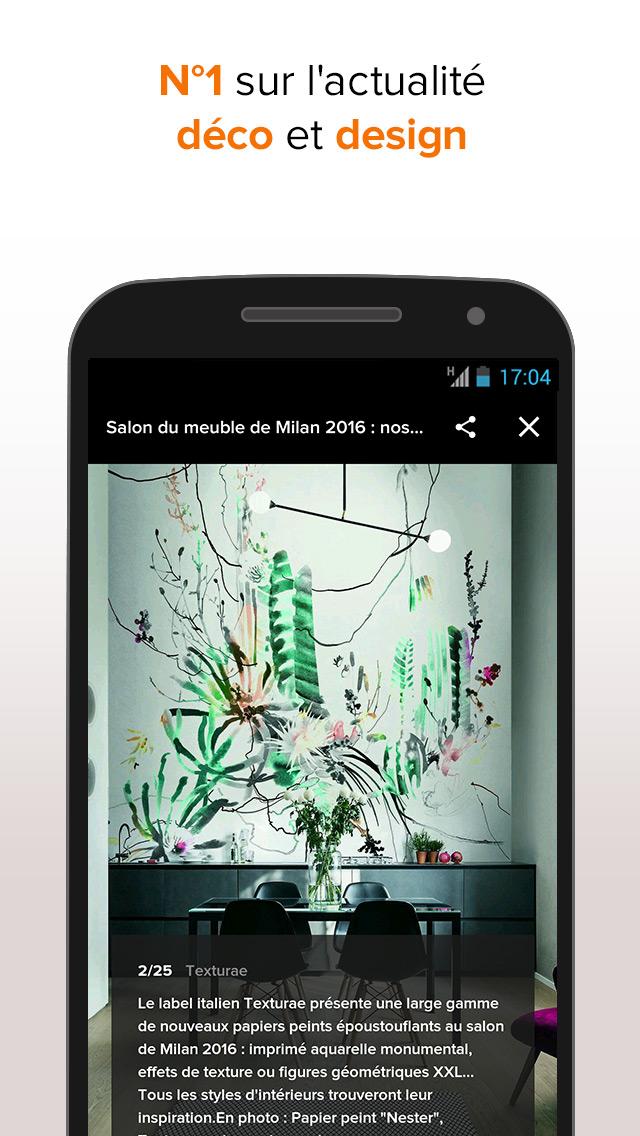 Android application Côté Maison : déco & design screenshort