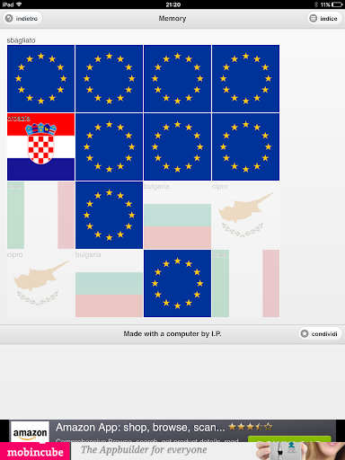 Gioco di memoria Screen 3