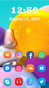Imágen 3 Samsung A72 Launcher android