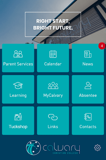Android application myCalvary screenshort