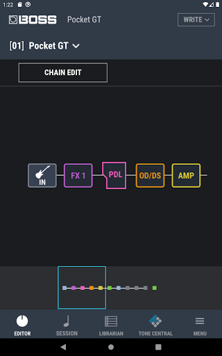 Screenshot of BTS for Pocket GT