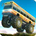 Cover Image of ダウンロード Monster Trucks X Mega Bus Race 1.3 APK