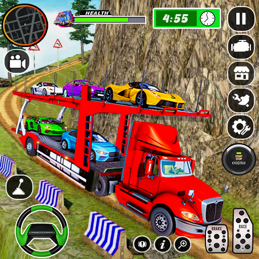 US Car Truck Transport Game3D