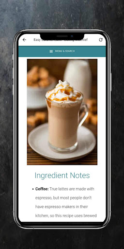 Hot Coffee Recipes Screen 3