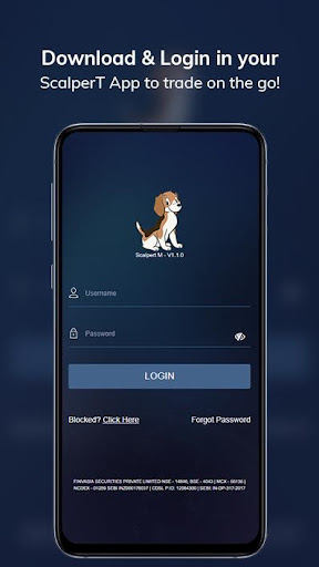 Android application SCALPERT by Finvasia screenshort