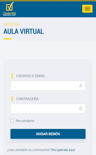 Android application TuAutoescuela.net screenshort