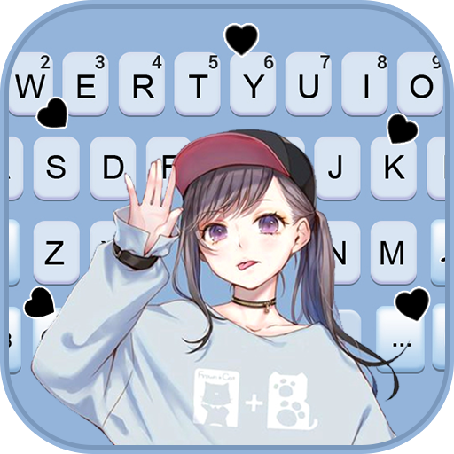 Anime Girl Blue Theme logo