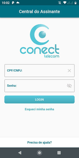 Android application Conect Cametá screenshort