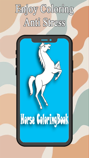 Horse Coloring Book