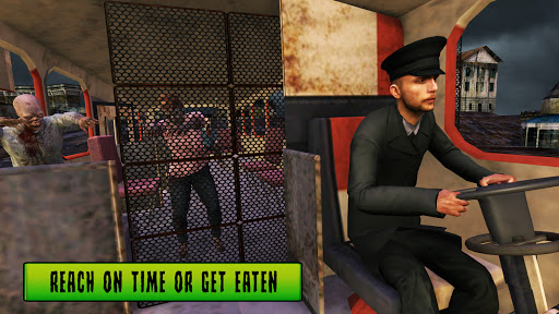Android application Zombie City Bus Driver Games screenshort