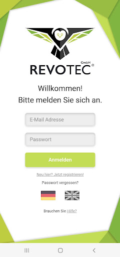 Android application RevoTec screenshort