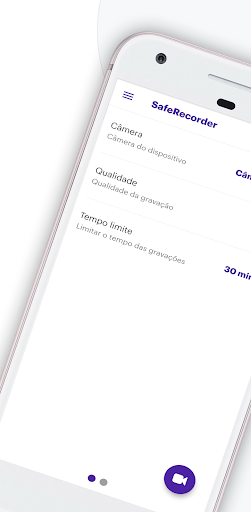Visualização do aplicativo