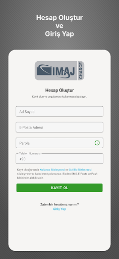 Android application Imaj Charge screenshort