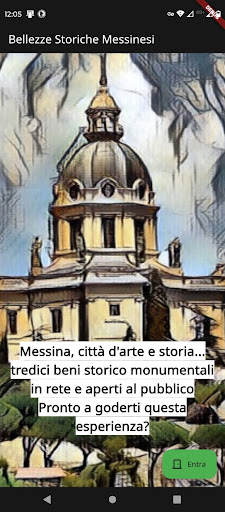 Android application Bellezze Storiche Messinesi screenshort