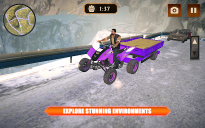 Offroad Quad Bike Transport 3D