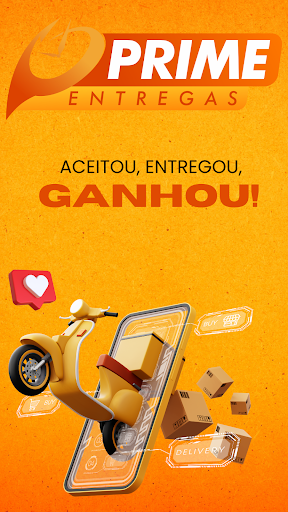 Android application PNZ PRIME - Entregador screenshort
