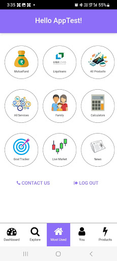 Great Financial Services Screen 2
